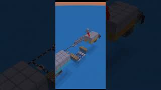 Minecraft Redstone Bridge #minecraft #bridge #redstone #shorts