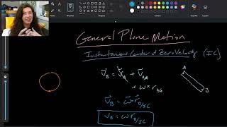 General Plane Motion: Instantaneous Center of Zero Velocity - ENG 212 Dynamics - Lesson 27
