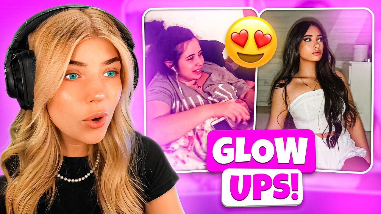 Eure GLOW UPS sind zu HEFTIG!! 🤯