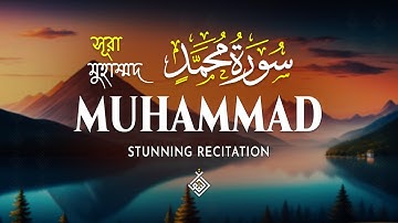 Surah Muhammad سورة محمد | Soft Words to Bring Peace and Serenity | Al-Taqwa TV