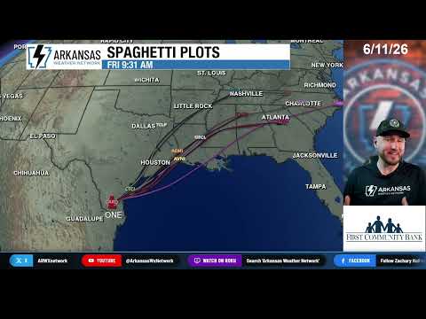 TROPICAL STORM INFO - Low Severe Risk Today?