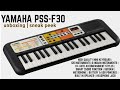Yamaha PSS F30 | Portable Keyboard | Unboxing | Sneak Peek