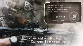 North edge Apache-46 Altimeter & Barometer 50M waterproof