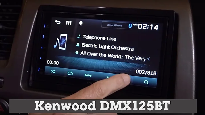 Kenwood DMX125BT Display and Controls Demo | Crutchfield Video