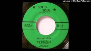 Video thumbnail of "Hey Mr. Love - The Citations"