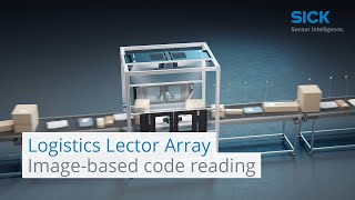 Logistics Lector Array from SICK: High-speed, image-based code reading and assignment in logistics