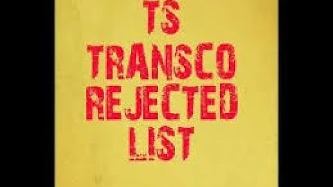 Rejection list jpo exam 2018