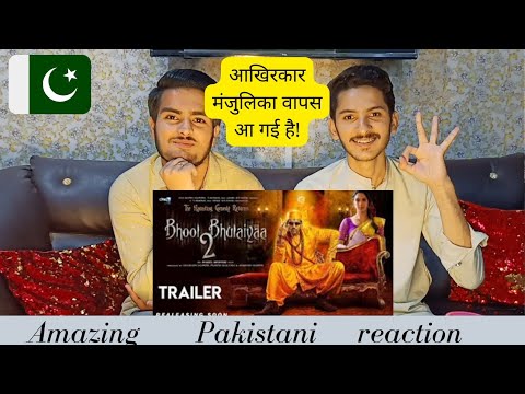 Pakistani's react to Bhool Bhulaiyaa 2 official trailer #india #kartikaaryan  #kiaraadvani  #tabu