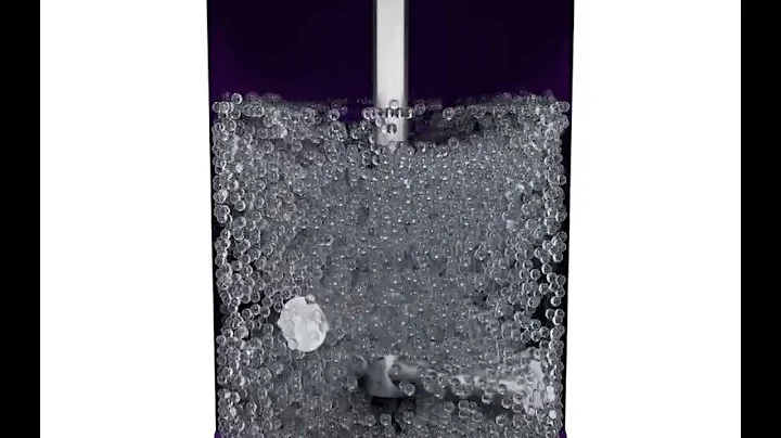 DEM-CFD Viscous Fluidised Mill