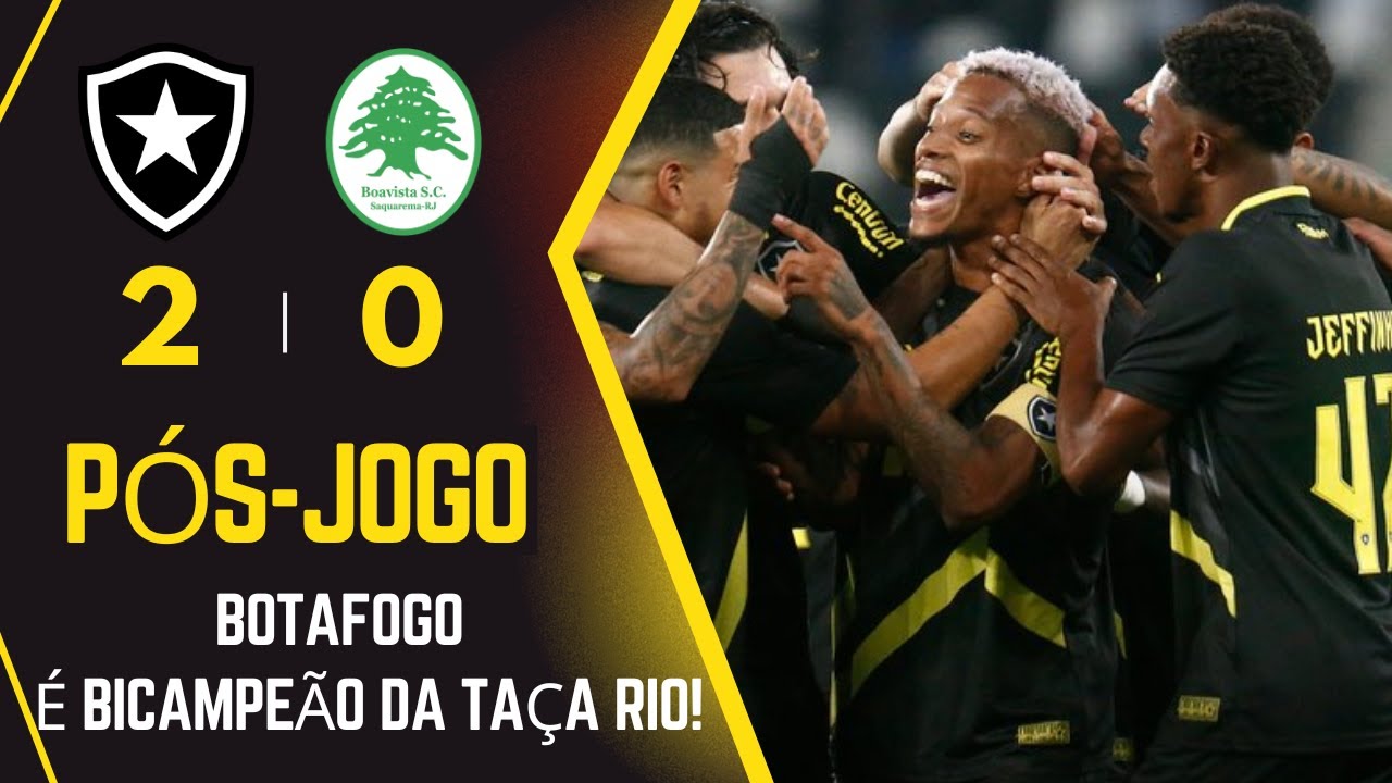 AO VIVO: BOTAFOGO VENCE O BOAVISTA E GARANTE VAGA NA COPA DO BRASIL ...