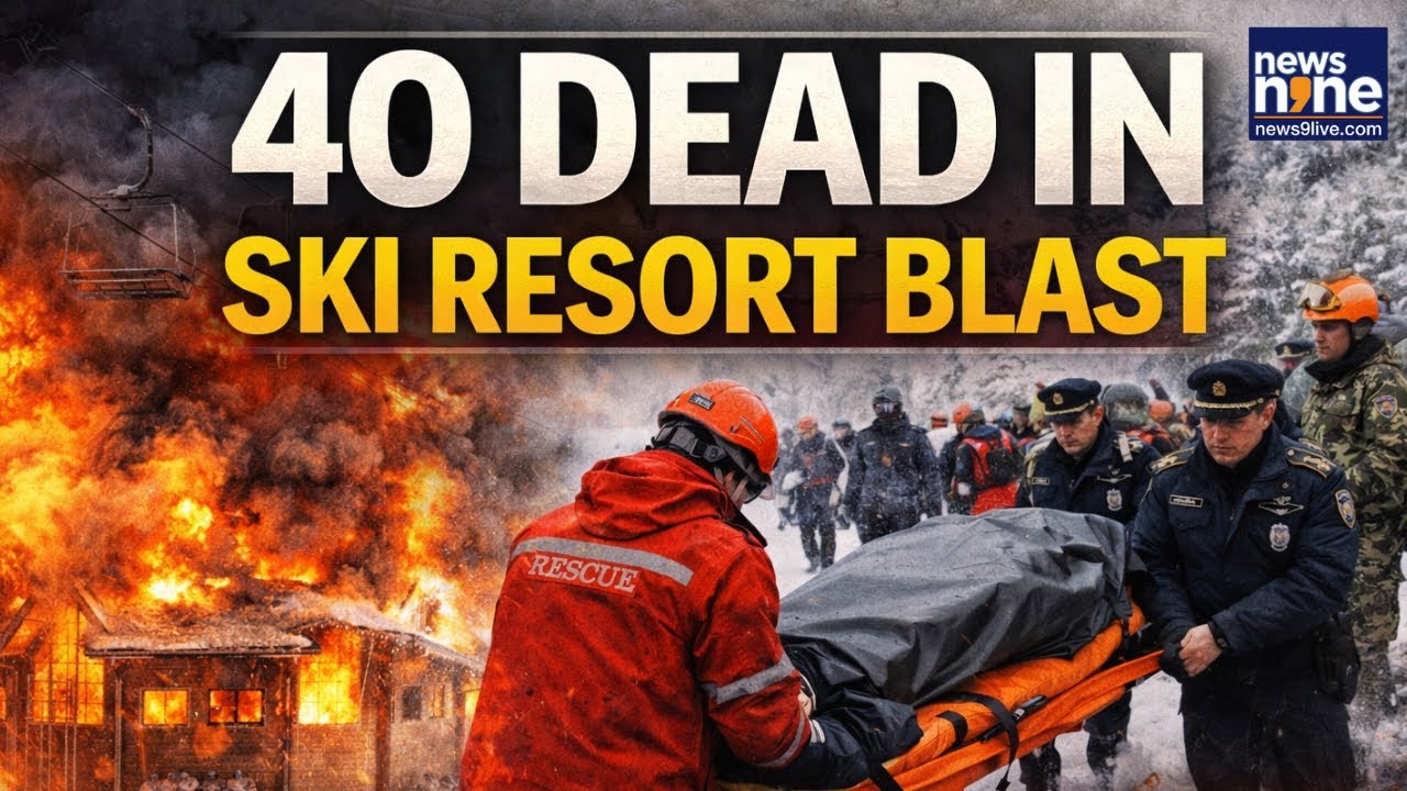 40 Dead in Ski Resort Blast | Massive Explosion Triggers Global Shock ...