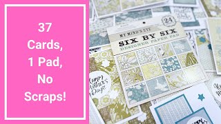 No Scrap Cardmaking! - How I Smashed a 6x6 Pad - Smash Those Small Pads Collab March 2024