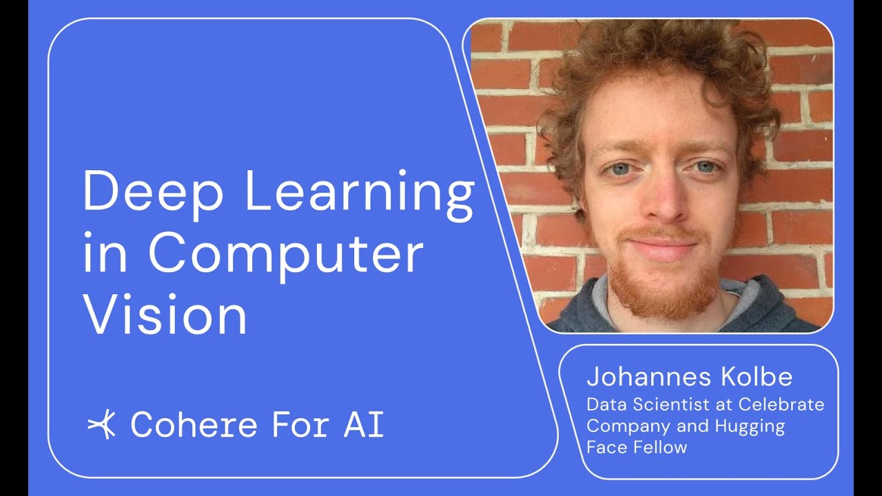 Johannes Kolbe - Deep Learning in Computer Vision