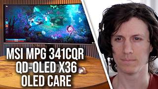 MSI MPG 341CQR QD-OLED X36 Monitor - How OLED Care Aims To Prevent Burn-In [Sponsored]