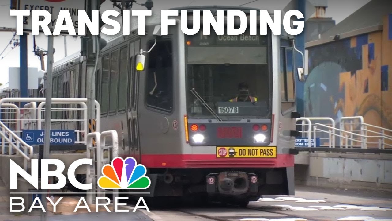 Bay Area officials target stop-gap measure to avoid transit cuts - YouTube