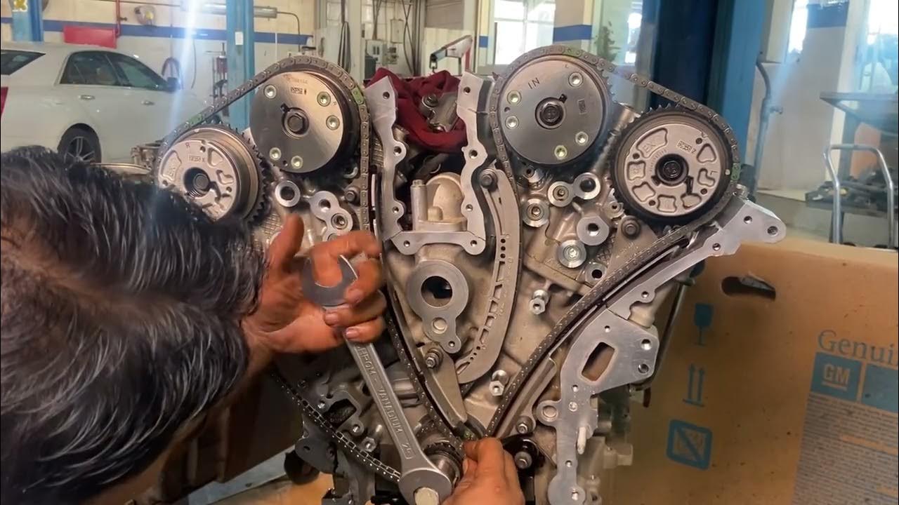 Cadillac xt5 timing chain installation youtube