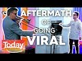 Viral sensations Oven Boy and his trombone-playing dad return | Today Show Australia