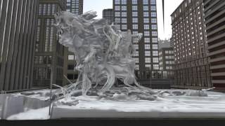 Junjie Guo, SCI-Arc, Thesis Midterm Animation, 2016
