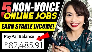NON-VOICE: Earn ₱1200/DAY or $10/HR | Part time ONLINE JOBS for NO EXPERIENCE, STUDENTS & EVERYONE!