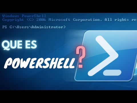 Video: ¿Qué es Windows PowerShell ISE?