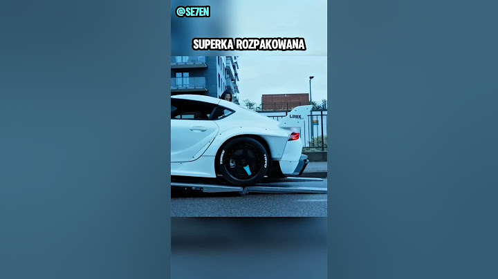 TOYOTA SUPRA MK5 TARGA LIBERTY WALK SE7EN by Budda rozpakowana