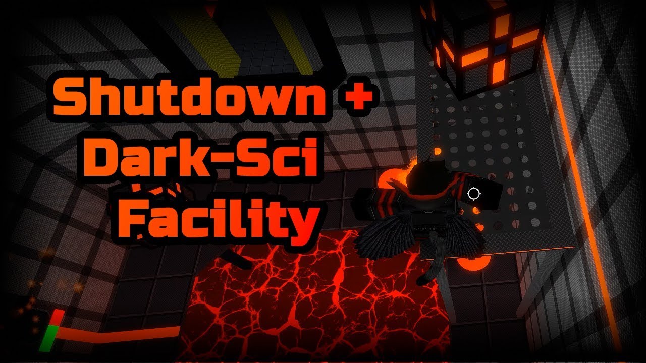 When You Combine Shutdown And Dark Sci Facility Youtube - roblox flood escape 2 dark sci facility test map