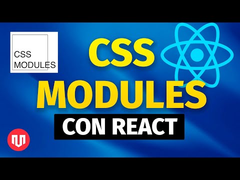 Video: ¿Cómo uso módulos en React CSS?