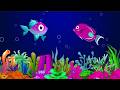 Soothing Bedtime Fish Lullaby 🐟💤  Gentle Ocean Sleep Music with Calm Aquarium Visuals