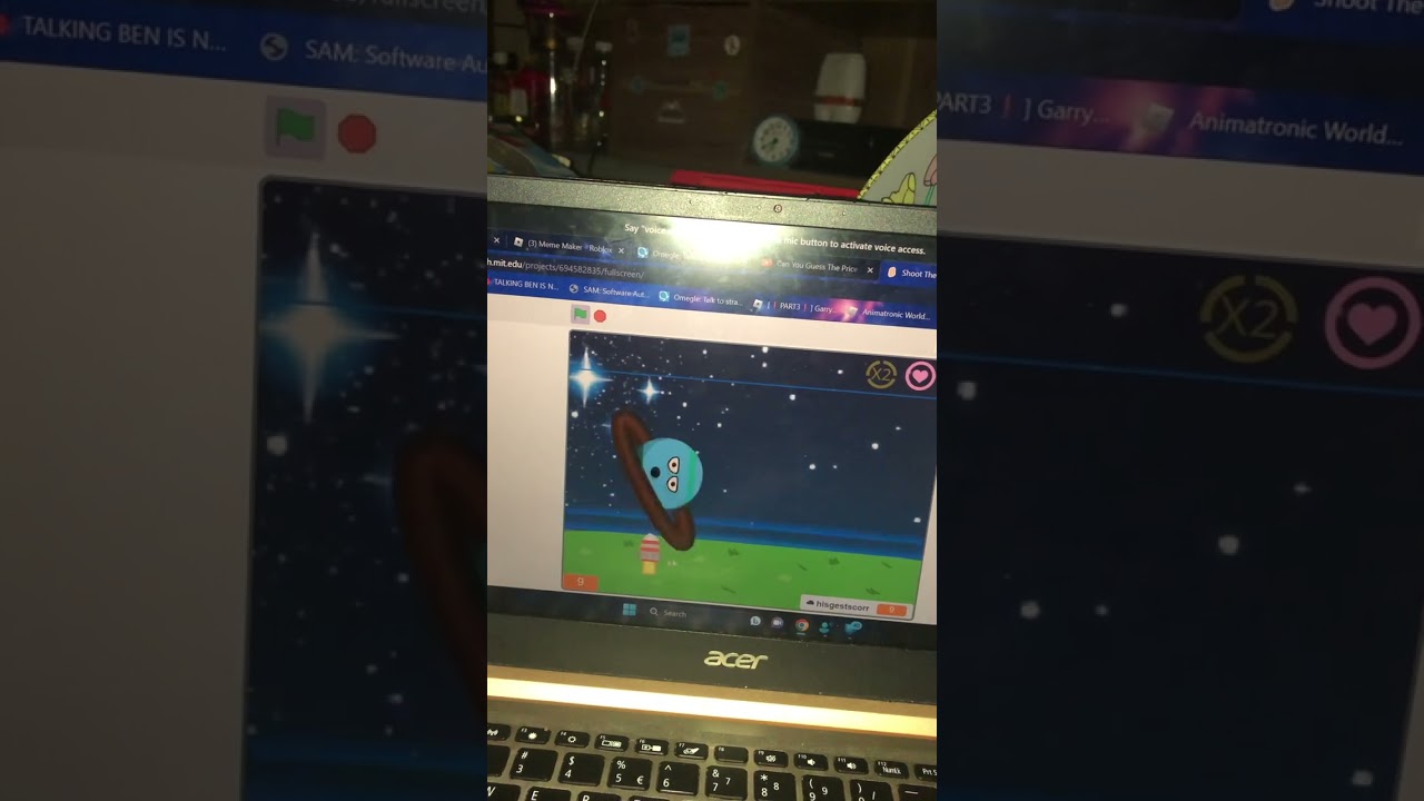 Shoot the Uranus In Scratch!!￼￼