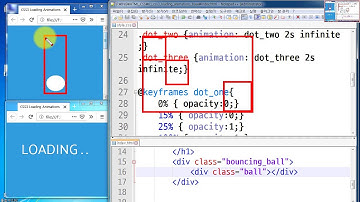 CSS3 - 36 [ Loading animation ] animation 속성활용 로딩 애니메이션 만들기
