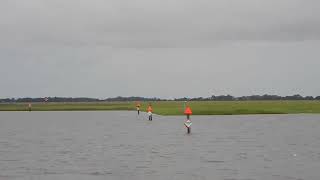 Line up on the Range Markers Jekyll Island
