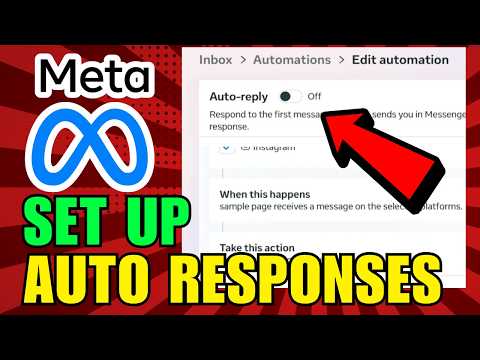 How To Set Up Automated Responses In Facebook Messenger (2026) (Complete Guide)