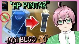 Mencoba mengubah HP Android menjadi Senter Flashlight Samsung Galaxy Grand Prime [vTuber Indonesia] screenshot 1