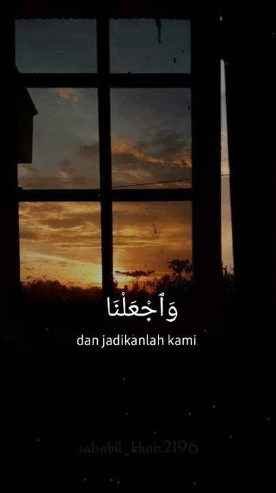 Do'a agar anak cucu kita menjadi orang yang sholeh sholehah
