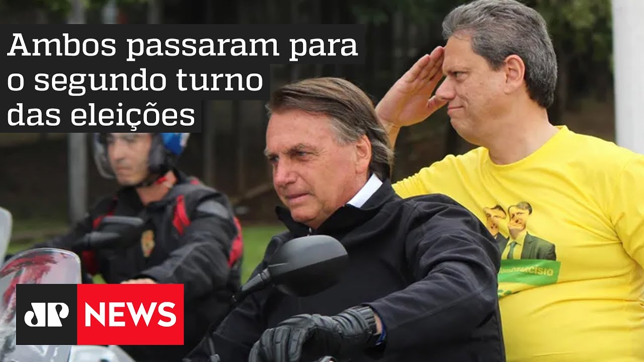 Tarcísio de Freitas e Bolsonaro se reúnem em Brasília para estratégias de campanha