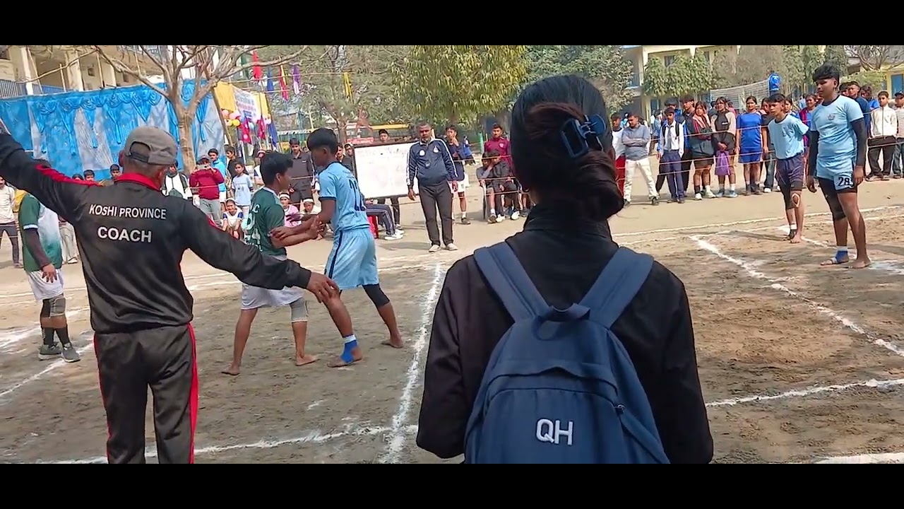 छात्र कबडी खेलको मज्जा फाइनल रा.मा.वि.$ नेपाल दर्शन कलेज