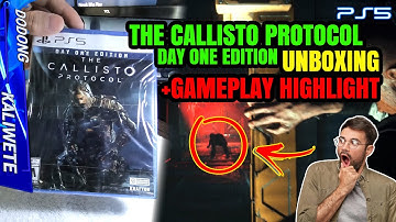 THE CALLISTO PROTOCOL DAY ONE EDITION UNBOXING+GAMEPLAY HIGHLIGHTS | PS5