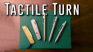 Tactile Turn's ENTIRE LINE! The Kings of EDC