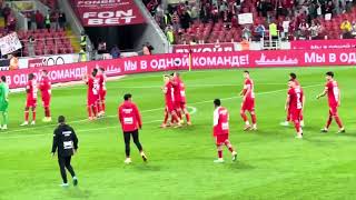 Спартак - Динамо (Махачкала) / Что было после матча / Жест Пальцева - ЗВОНОК / Что кричали фанаты