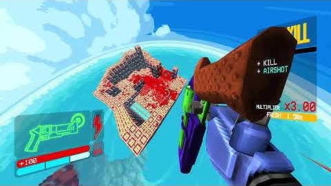 When the cybergrind music lines up just right