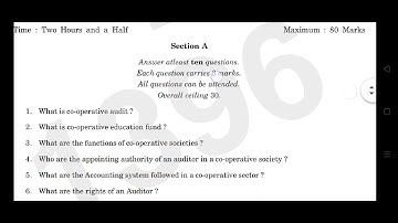 6th sem bcom cooperative management and administration 2022 year question paper calicut university