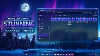 Make Windows 11 Look Stunning With The Polar Night Theme Make Windows 11 Look Stunning With The Polar Night Theme