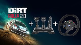 Тестируем (вр) Moza CRP pedals и Fanatec BMW GT2 | Dirt Rally 2.0