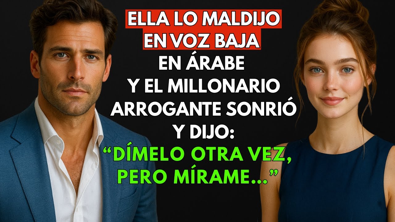 Ella Lo Maldijo En Voz Baja En Árabe, Y El Millonario Sonrió: “Dímelo Otra Vez, Pero Mírame…”