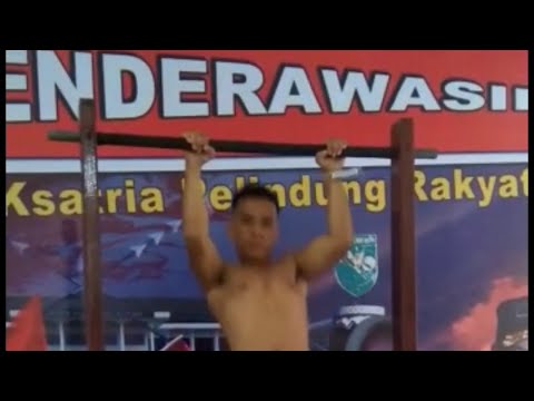 PANTUKHIR AKMIL 2019 PANDA PAPUA, AWALNYA DIKIRA TIDAK BISA PULL UP... TERNYATA....