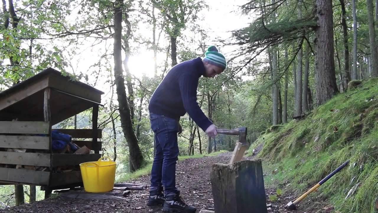Staying in a treehouse in Wales