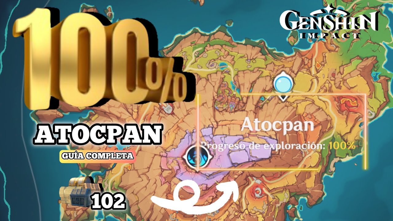 ATOCPAN 100% | Todos los cofres de NATLAN 💥 | Genshin Impact 5.5 - YouTube