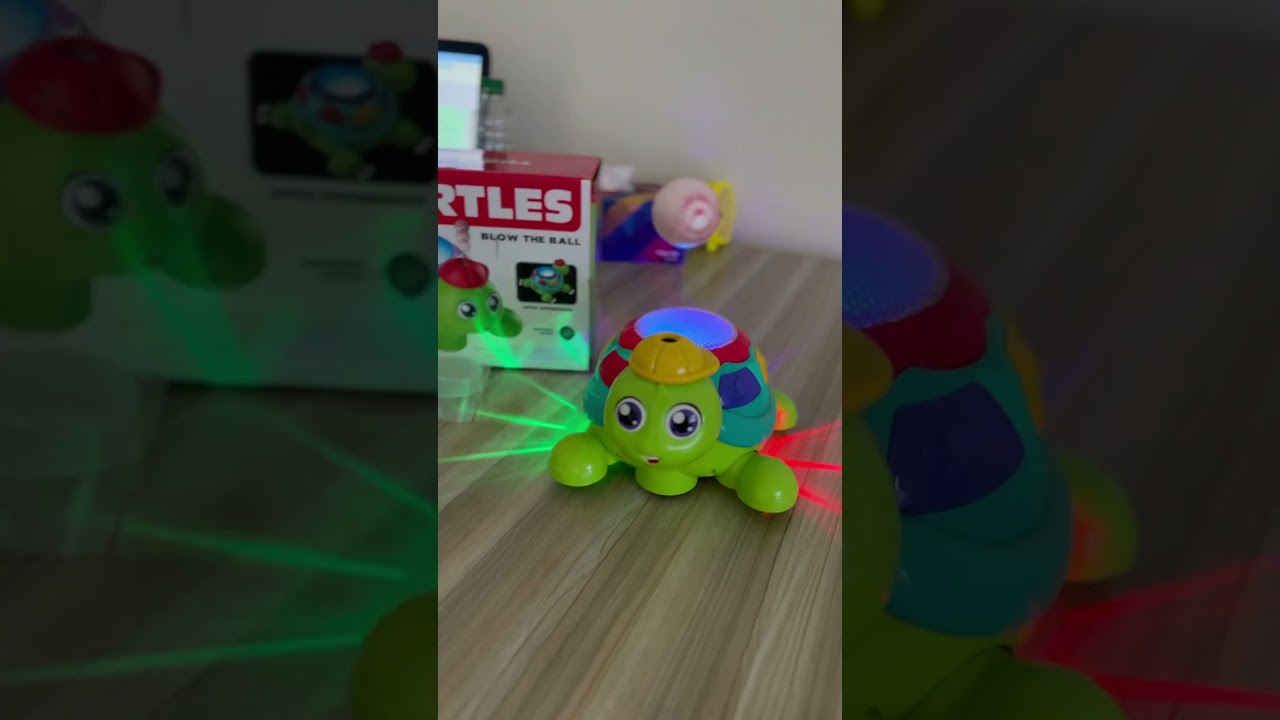 TURTLES BLOW THE BALL 