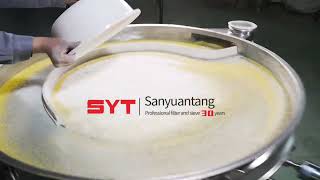 Circular swing screen grains screening machine tumbler screen Sanyuantang