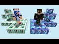 ILHA DA ÁGUA vs ILHA DOS DEUSES l ILHA LUCKY BLOCK (MINECRAFT)